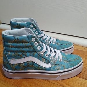 Brand New Vans Sk8-Hi Van Gogh Almond Blossom Sz 5